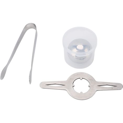 Bola de café reutilizable de acero inoxidable para enfriar sin diluir, con soporte desmontable. (1/5)