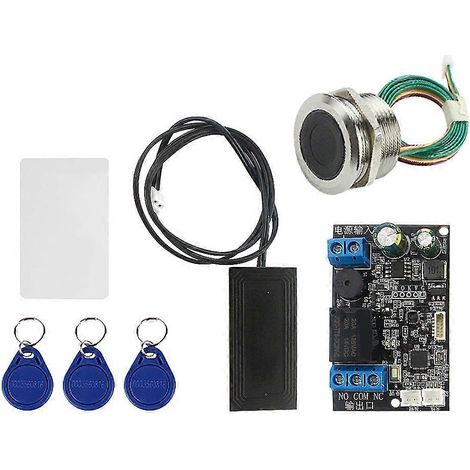 Carte de contrôle NFC pour téléphone mobile, module relais DIY pour carte à puce d'empreinte digitale, contrôleur de carte de contrôle d'accès 13,56 MHz, IC+NFC+S4 (1/5)