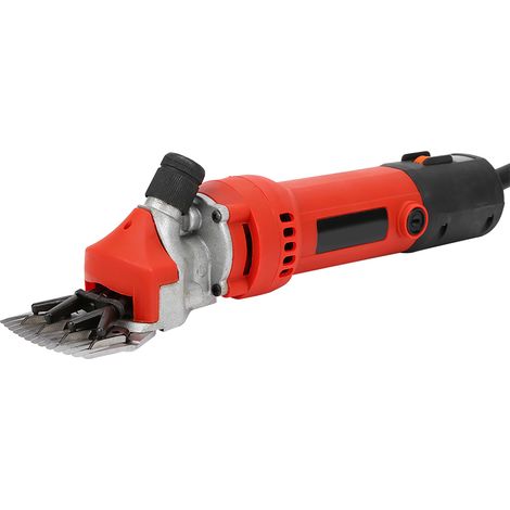 Cisaille électrique pour moutons et chèvres, 690 W, 6 vitesses, pour la tonte des animaux, tondeuse à laine pour animaux de ferme, alimentation secteur UE, 220 V, orange (1/5)