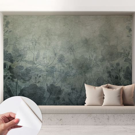 Fotomurale adesivo - parete decorativa - decorazione casa - stile moderno parete - Eleganza vegetale 208x146 cm (1/5)