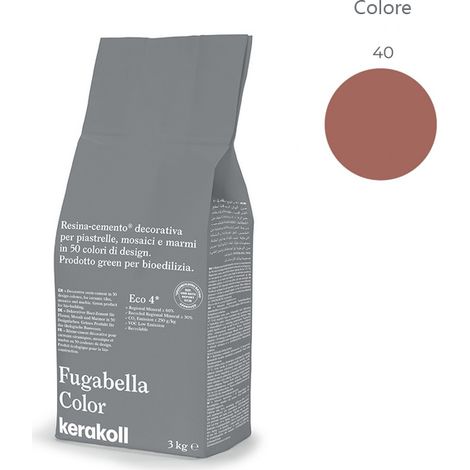 Fugabella color 40 stucco fugante sacco 3 kg