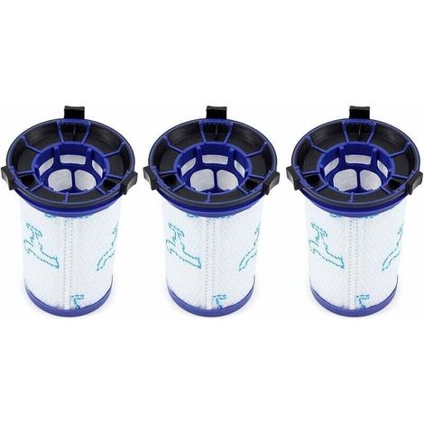Lot de 3 Filtre de remplacement pour Rowenta Air Force 360 / X-Pert Essential 260 Aspirateur sans fil RH9037 RH9038 RH9039 RH9051 RH9057 RH9079 RH9081 RH9086 (Alternative au ZR009001) (1/5)