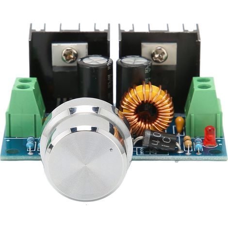 Module abaisseur régulateur tension DC plastique PWM 8A 200W puissant (1/5)