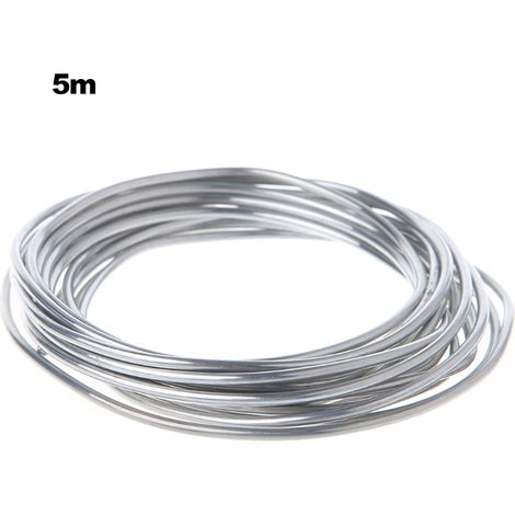Fil Fourré Aluminium-Aluminium pour Soudage de Tubes en Aluminium, Évaporateurs, Condenseurs, Climatisation Automobile, Réfrigérateurs, Électrode (1/5)
