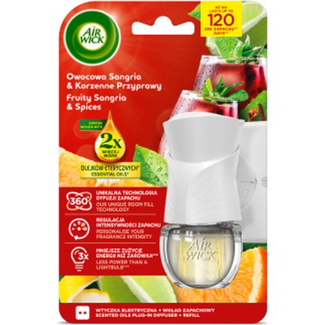 019403 Air Wick Elektrisches Aroma-Sangria- und Gewürzset