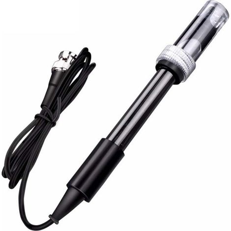 Tonchean – Sensor de pH para análisis de agua – Rango 0-14 – Precisión ±0,25pH – Tiempo de respuesta rápido – Conector BNC – pH 0-14 (1/4)