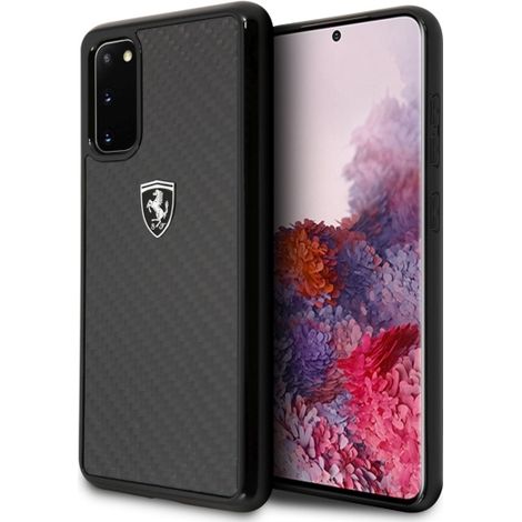 Ferrari Hardcase FEHCAHCS62BK S20 G980 schwarz/schwarz Carbon Heritage (1/5)