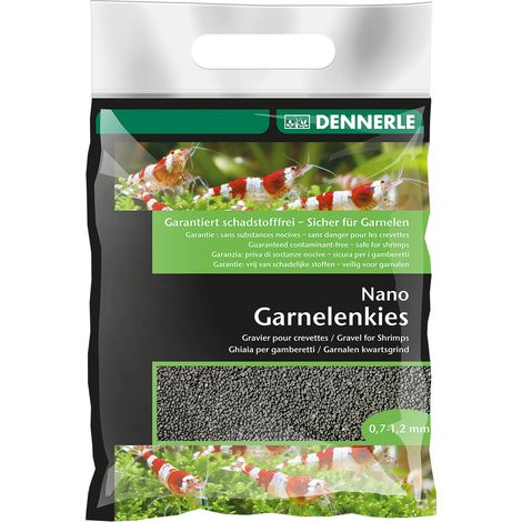 Dennerle Nano Garnelenkies Sulawesi schwarz 2kg