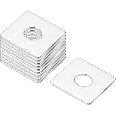 36pcs Rondelles Carrées M10x30x2mm Rondelles Plates Carrées (1/5)
