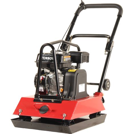 Compacteur à plaque vibrante 21 kN - Moteur essence 6,5ch - Plaque 60 x 48 cm Torros TPT2102 (1/5)