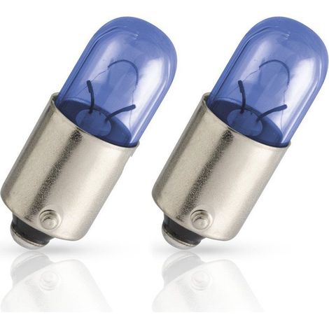 2 x ampoules H6W HOD Blanche Pure 6000K - Ergots BA9XS - Lampe halogène d'origine
