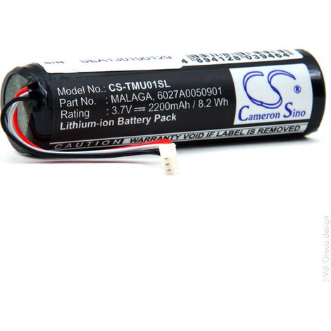 NX - Batterie GPS 3.7V 2200mAh - 6027A0050901MALAGA (1/2)
