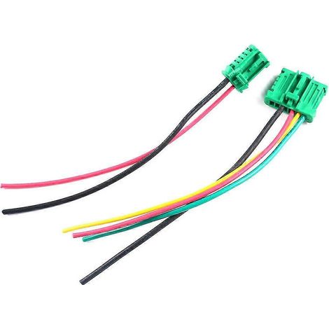 Câble de connexion de résistance de ventilateur de chauffage compatible avec les moteurs de soufflerie Tiida et Livina, référence 27150-ED70A et 7701207718. (1/5)
