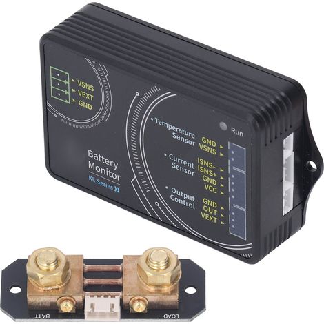 Batterietester Voltmeter Amperemeter Spannungs- und Strommessung, Leistungs- und Kapazitätsüberwachung, präzises Messgerät für Solaranlagen und Wohnmobile, LCD-Display (1/5)