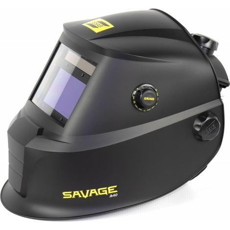 Casco per saldatura Esab SAM.savage A40 9-13 (nero)
