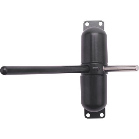 1 ferme-porte ressort réglable monté surface noir 20-70kg automatique (1/5)