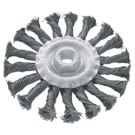 Disque brosse modeco mn-69-112 diamètre 115 mm fil 0,5 mm (1/2)