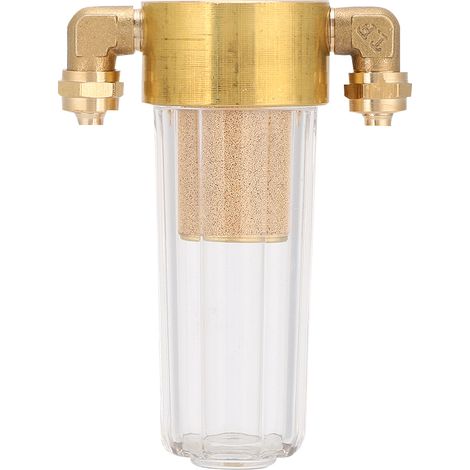 Filtre à eau dentaire en cuivre avec raccords, accessoire pour fauteuil dentaire (1/5)