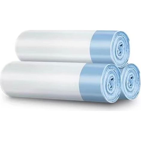 45 Sacs Litiere Chat avec Cordon 50 x 45 cm Sac Poubelle pour Litiere Chat Autonettoyante, Durables, Résistants à la Déchirure, 3 Rouleaux (1/5)