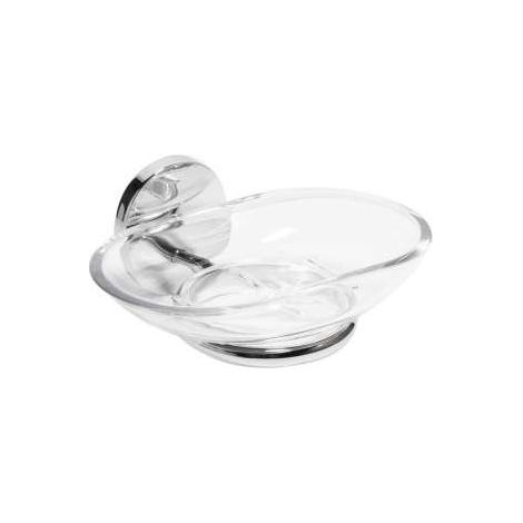 Porta sapone mod. bird cromo cm 12,5 x h.6,2 x 11,0 (1/5)