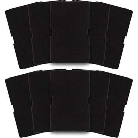 Lot de 10 filtres de rechange pour sèche-linge Beko 2964840100, filtre à peluches pour sèche-linge Beko DE8635rx DS7512pa (1/5)