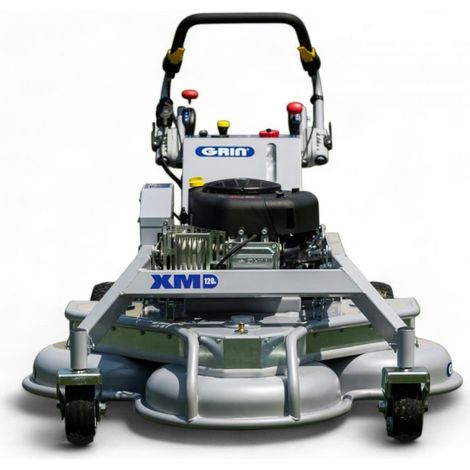Tondeuse à gazon professionnelle 120 cm, mulching 7000 m²/h, zéro turn - GRIN XM120A (1/5)