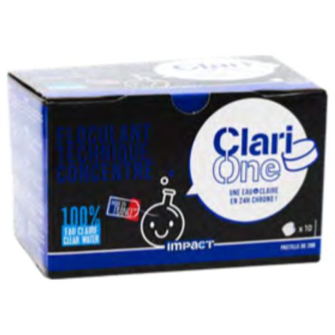 Floculant Impact CLARI-ONE - 10 pastilles -