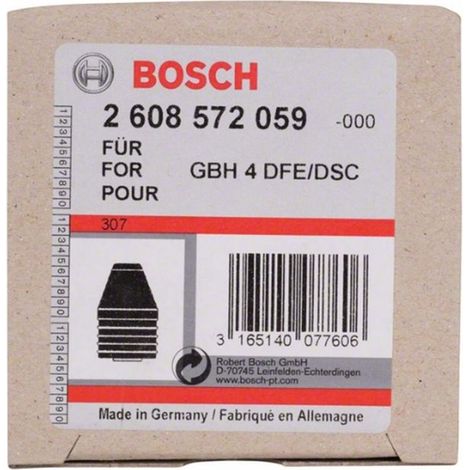 Adaptador de portabrocas Bosch SDS-plus Mandril Negro Duradero