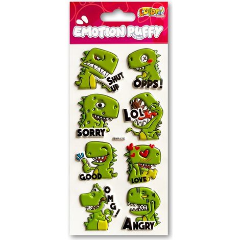 Adesivi gonfiabili Emotion Dino