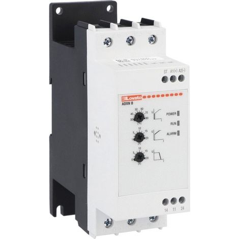 Soft starter per motore trifase 7.5Kw alimentazione 24Vac/dc Lovato ADXNB01824 (1/2)