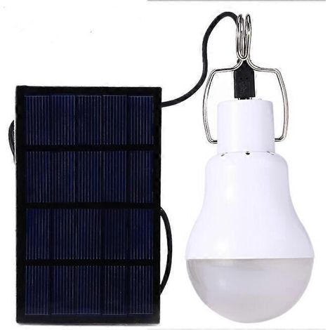 Solarbetriebene LED-Glühbirne, Außenleuchte, 15 W