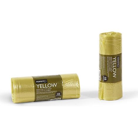 Perfetto 0360B Abfallbeutel Gelb 10 Stück(e)
