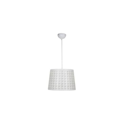 Candellux Suspension Orlando blanche métal Ø35 E27 IP20 (1/2)