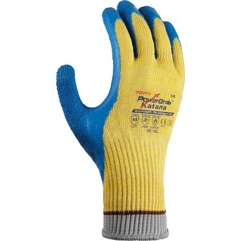 12 Paar TOWA® Aramid-Faser Strickhandschuhe PowerGrab® Katana Größe 7
