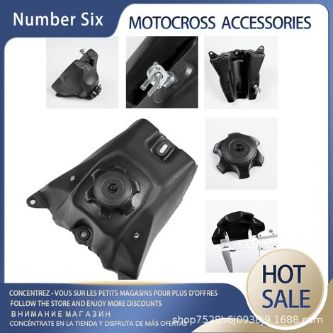 Accessoires pour motos tout-terrain 110-125 cm³ Little Eagle CRF50 : réservoir d'essence, bidon et bouchon de réservoir. (1/5)