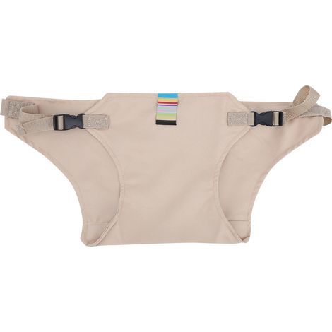 Sangle réglable pour chaise haute bébé - Harnais de sécurité portable pour repas - Fixation pratique bébé et enfant - Couleur kaki (1/5)