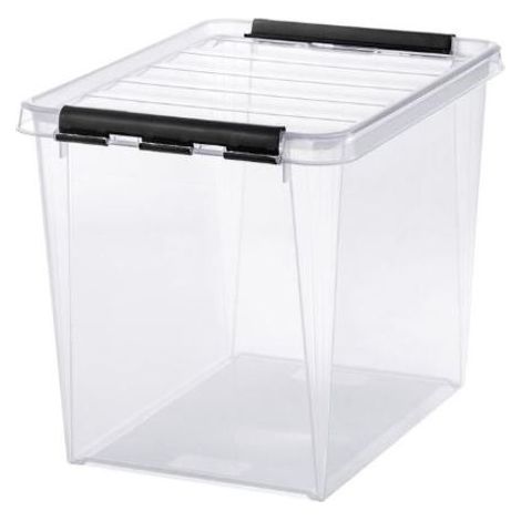 Cubo de almacenamiento de 25 litros transparente Smartstore Classic 5 - Orthex