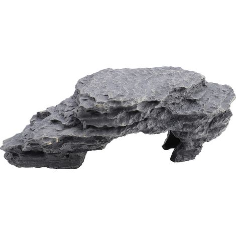 Grotte décorative pour aquarium, tortue, reptile, abri pour se prélasser au soleil (1/5)