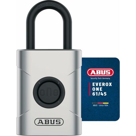 ABUS ABEO10000 Lucchetto Bluetooth Argento Serratura Bluetooth (1/5)