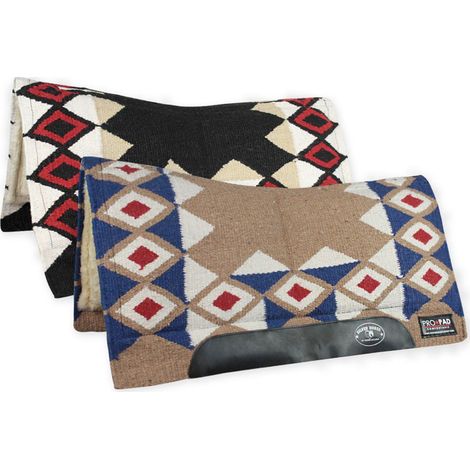Beige e Blu - Sottosella western Hunter in navajo e lanetta