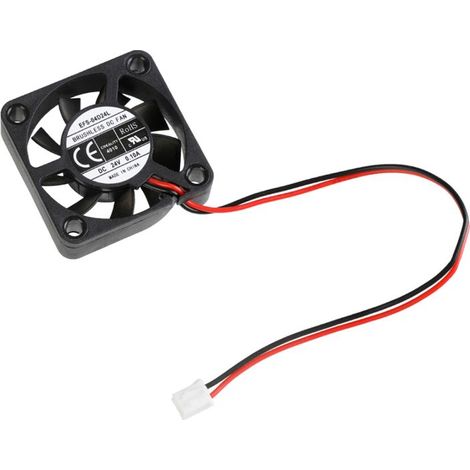 Ventilateur de refroidissement sans balais Creality 3D 4010 24 V CC 40 x 40 x 10 mm avec roulement à billes et connecteur 2 broches pour carte mère DIY d'imprimante 3D Ender 3 (1/5)