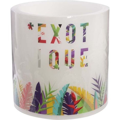 Bougie LED Exotique 15 cm Exotique