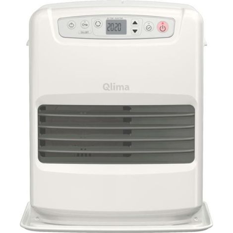Qlima – Poêle à pétrole électronique 3 kW – Volume 120m³/48m² – Système anti-odeur – Régulation de température