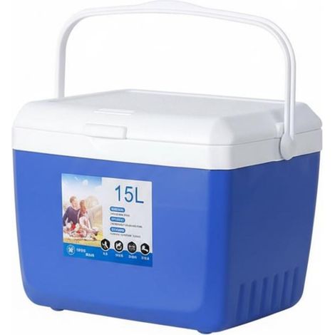 Glacière Portable Conteneur Isotherme Boîte de Conservation Caisson Alimentaire avec Multicouche Fonction Chaud Froid Convient au Camping Pique-Nique Voiture (1/5)
