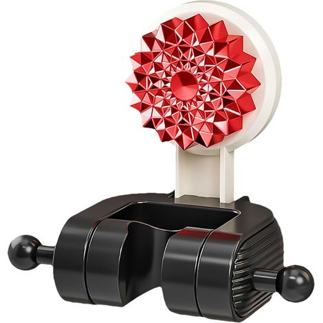 Porte-Pommeau De Douche À Ventouse Support Ajustable Sans Perçage Support Pour Douche Pour Murs De Salle De Bain Maison Camping-Car De Crin Serviettes (1/5)