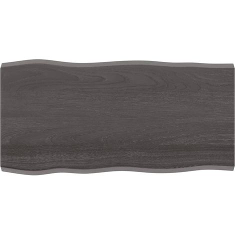 Plateau De Table Dessus de table Moderne bois chêne massif traité bordure assortie 15458 (1/4)