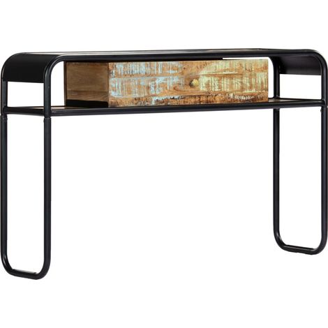 Konsolentisch 118x30x75 cm Altholz Massiv