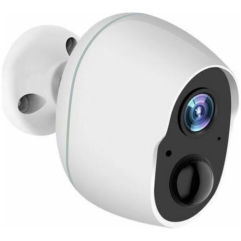Caméra de surveillance sans fil 1080P – Vision nocturne 10m – Alimentation par 2 batteries rechargeables – WiFi 2.4GHz – Étanchéité IP66 (1/4)