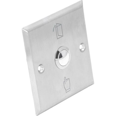 Bouton de sortie en acier inoxydable pour contrôle d'accès de porte (1/5)
