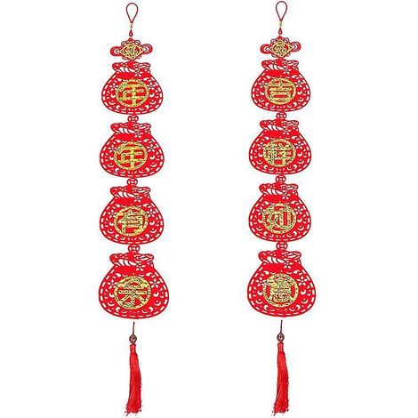 1 ensemble de couplets suspendus chinois (1/3)